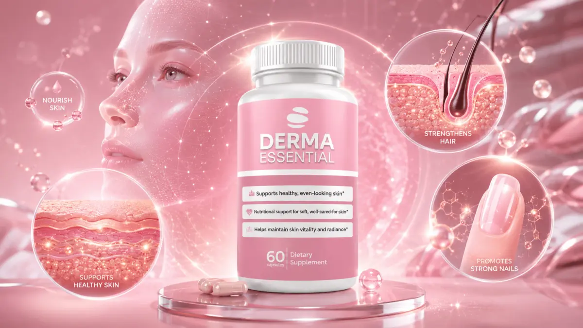 How Derma Essential nourishes skin hair and nails from within